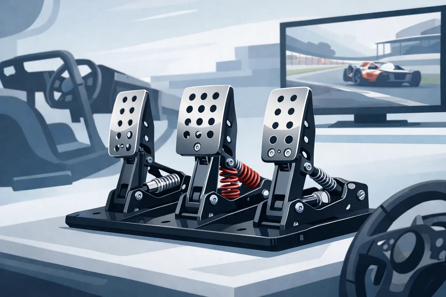 9 Best Pedals for Sim Racing Rig Upgrades