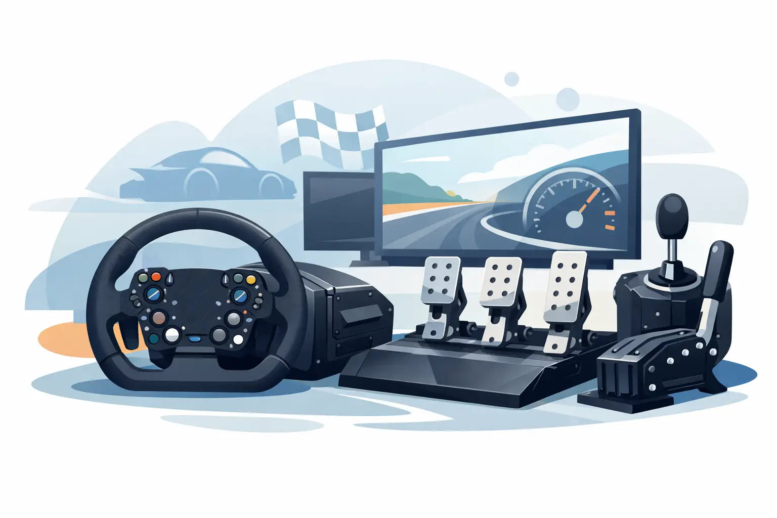 Best Sim Racing Steering Wheel Bundle Picks