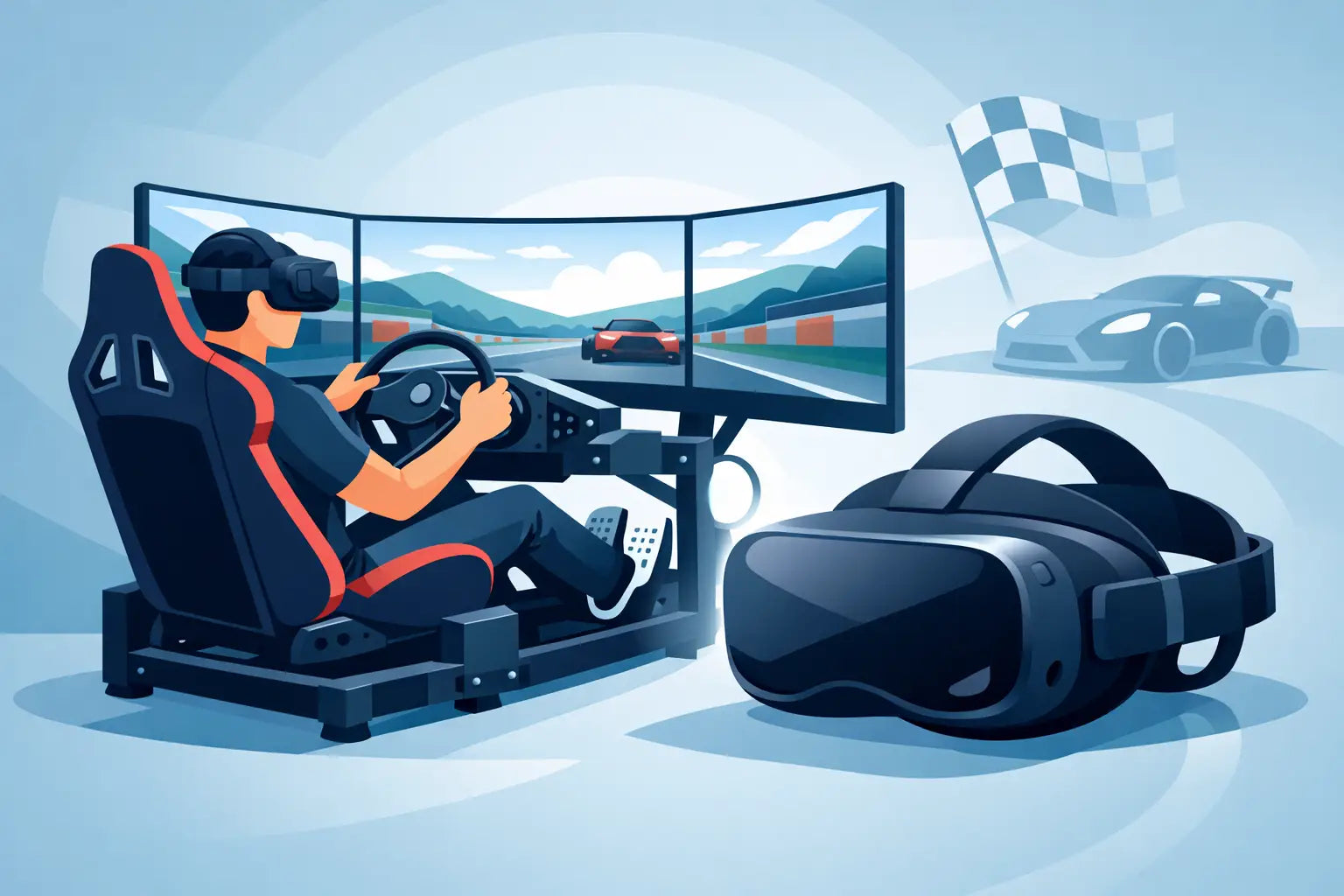 Best VR Headset for Racing Simulator Use