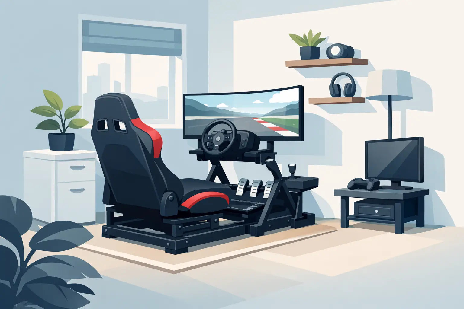 Best Sim Racing Cockpit for Small Space
