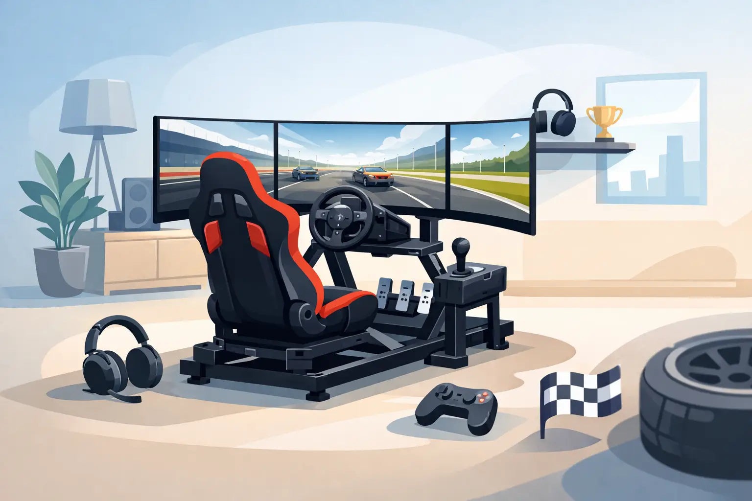 Professional Racing Simulator for Home