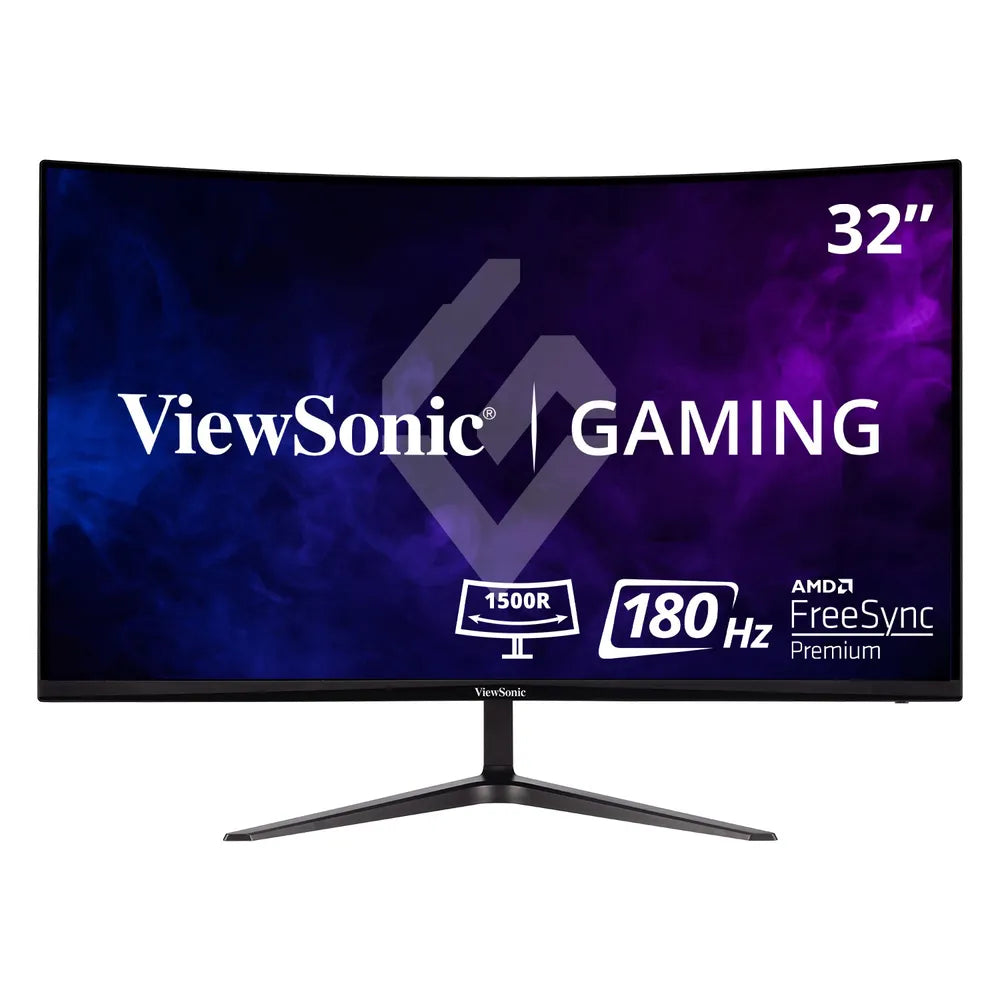 ViewSonic 32" Curved 1080p 1ms 180Hz Gaming Monitor with FreeSync Premium | VX3218-PC-MHD