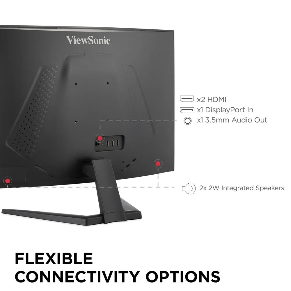 ViewSonic 32" Curved 1440p 1ms 180Hz Gaming Monitor with FreeSync | VX3228C-2K