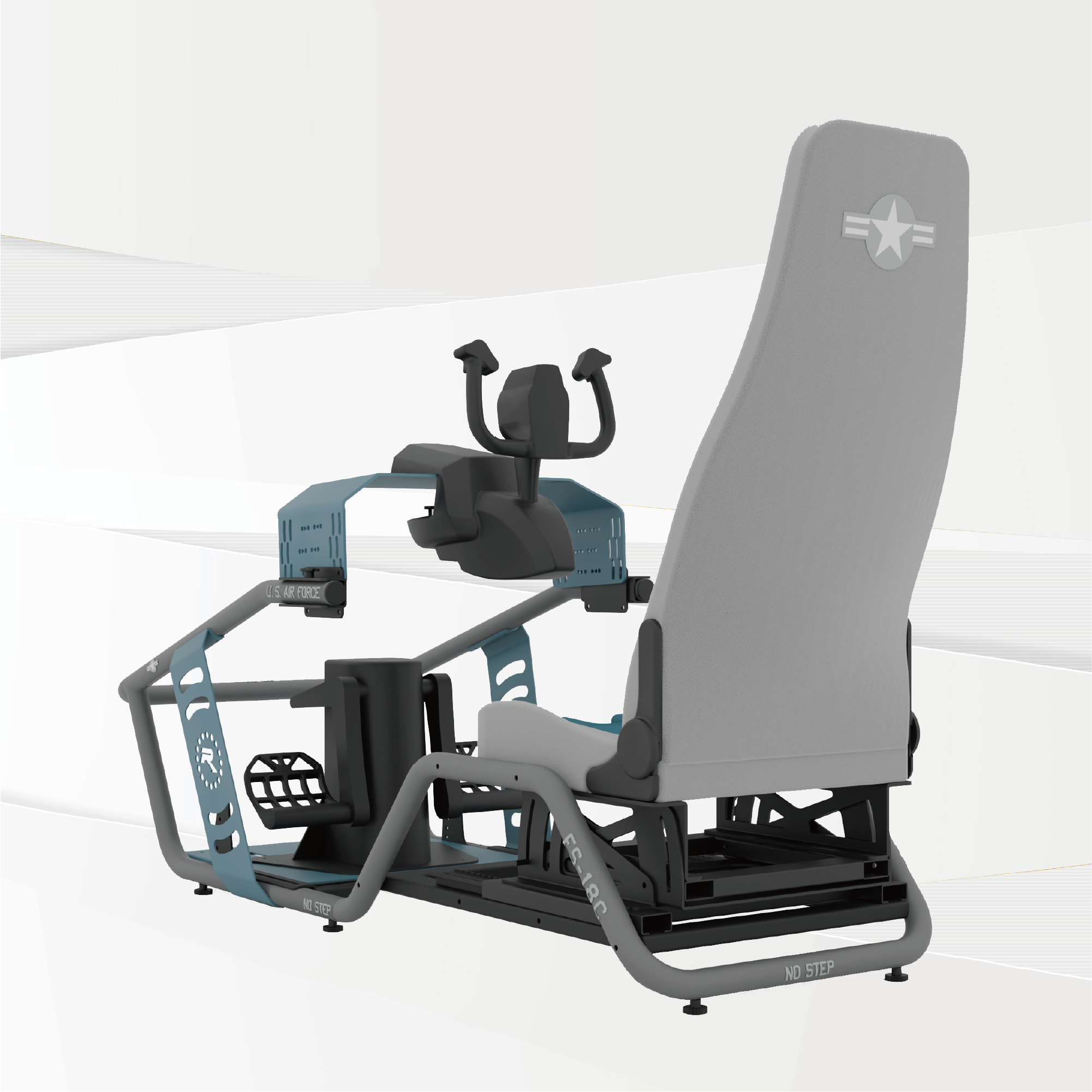 FS-18C U.S. Air Force™ Licensed Flight Simulator Cockpit