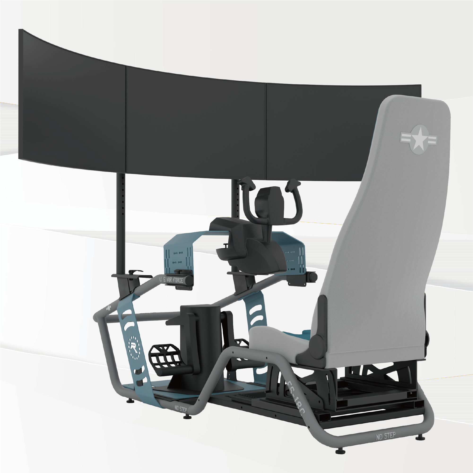 FS-18C U.S. Air Force™ Licensed Flight Simulator Cockpit