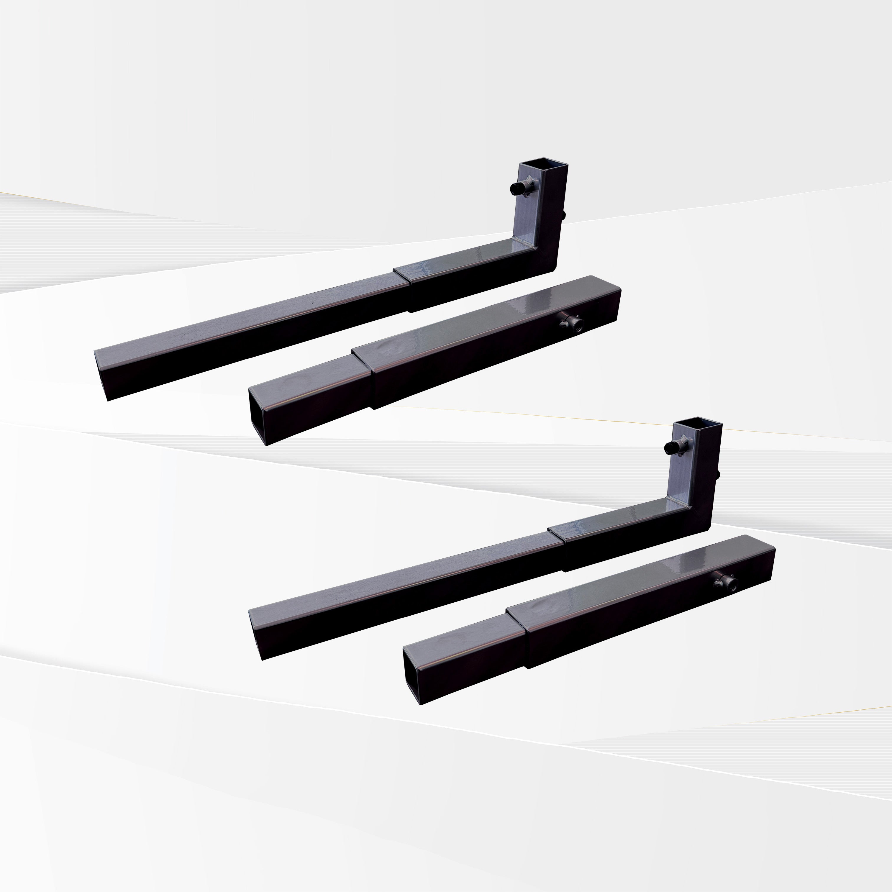 GTA™ Triple Monitor Stand - Short Side Arm Leg Extension