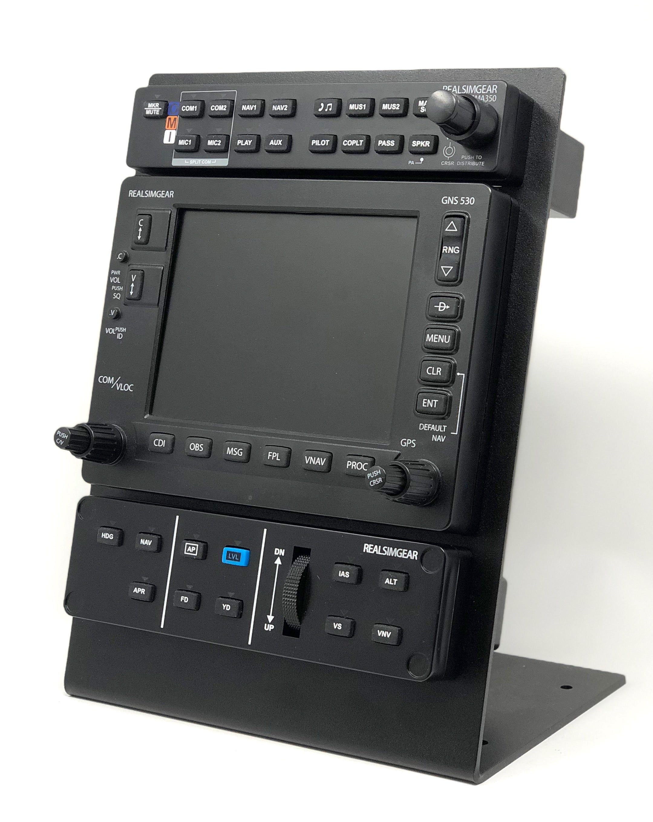 Desktop stand for RSG GNS530 GMA350 GFC700