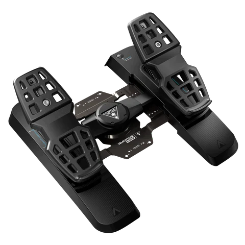 flight simulator joystick with pedals Turtle Beach VelocityOne Universal Rudder Pedals for Xbox & PC