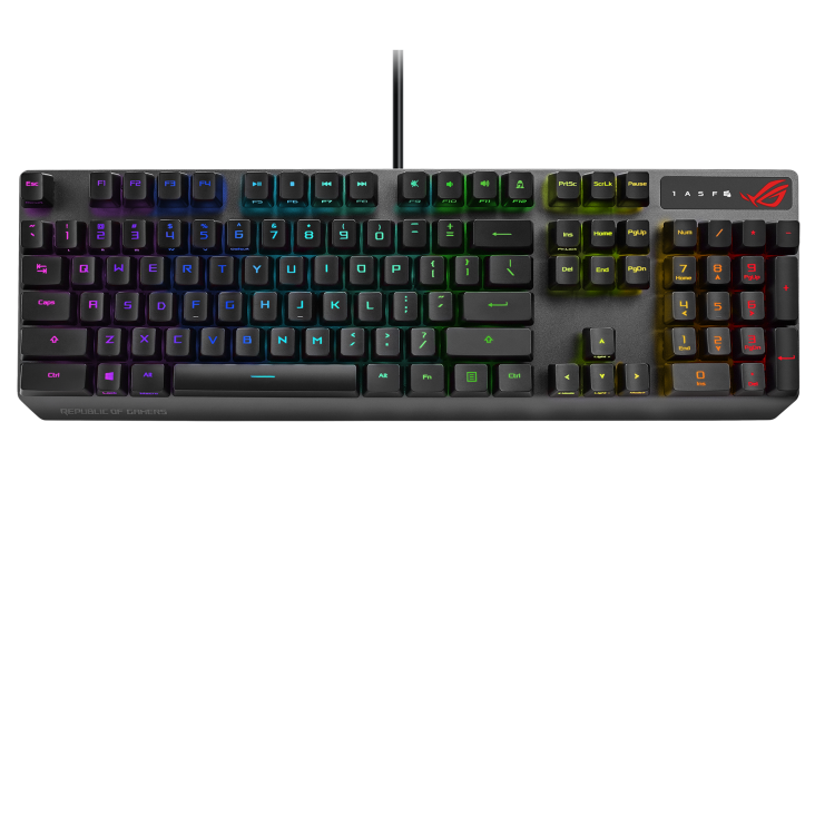 ASUS ROG Strix Scope RX product photo — ROG Strix Scope RX front view