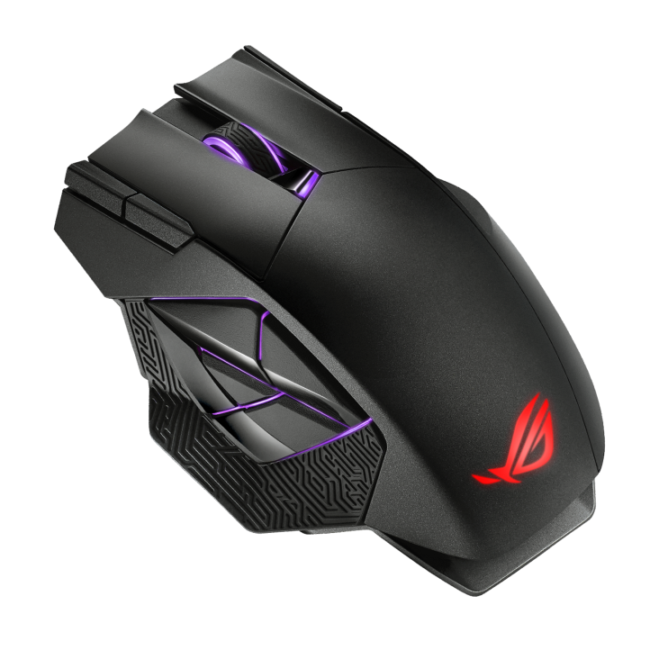 ASUS ROG Spatha X product image — ROG Spatha X view from the side