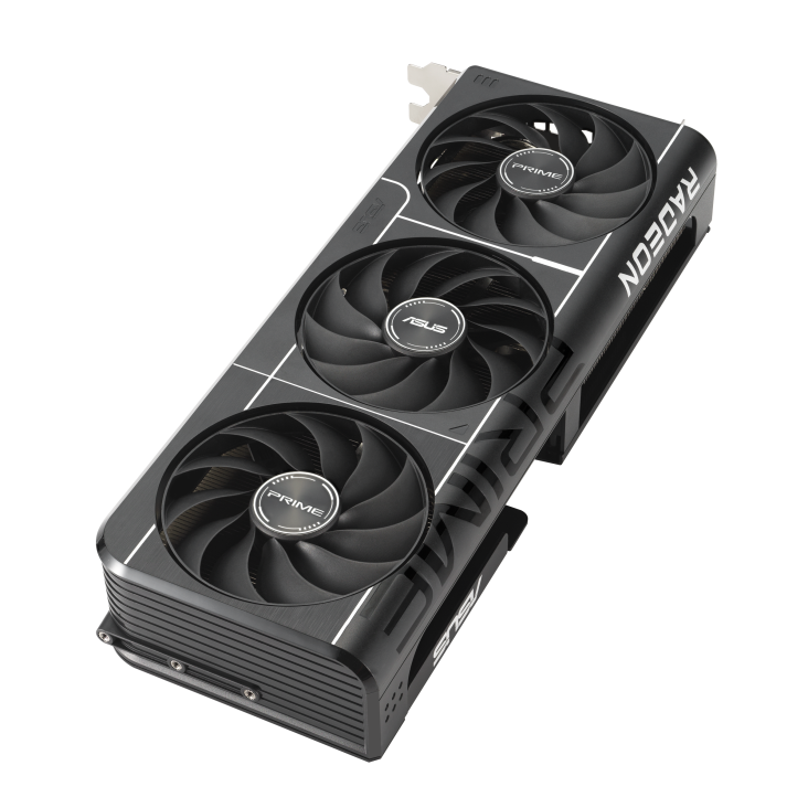 ASUS Prime Radeon™ RX 9060 XT 8GB GDDR6 OC Edition product image — PRIME-RX9060XT_3D-back