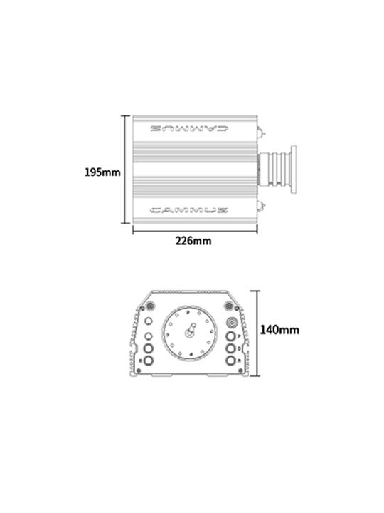Pack CAMMUS 15NM DDWB, pédales LC100 et volant GT1