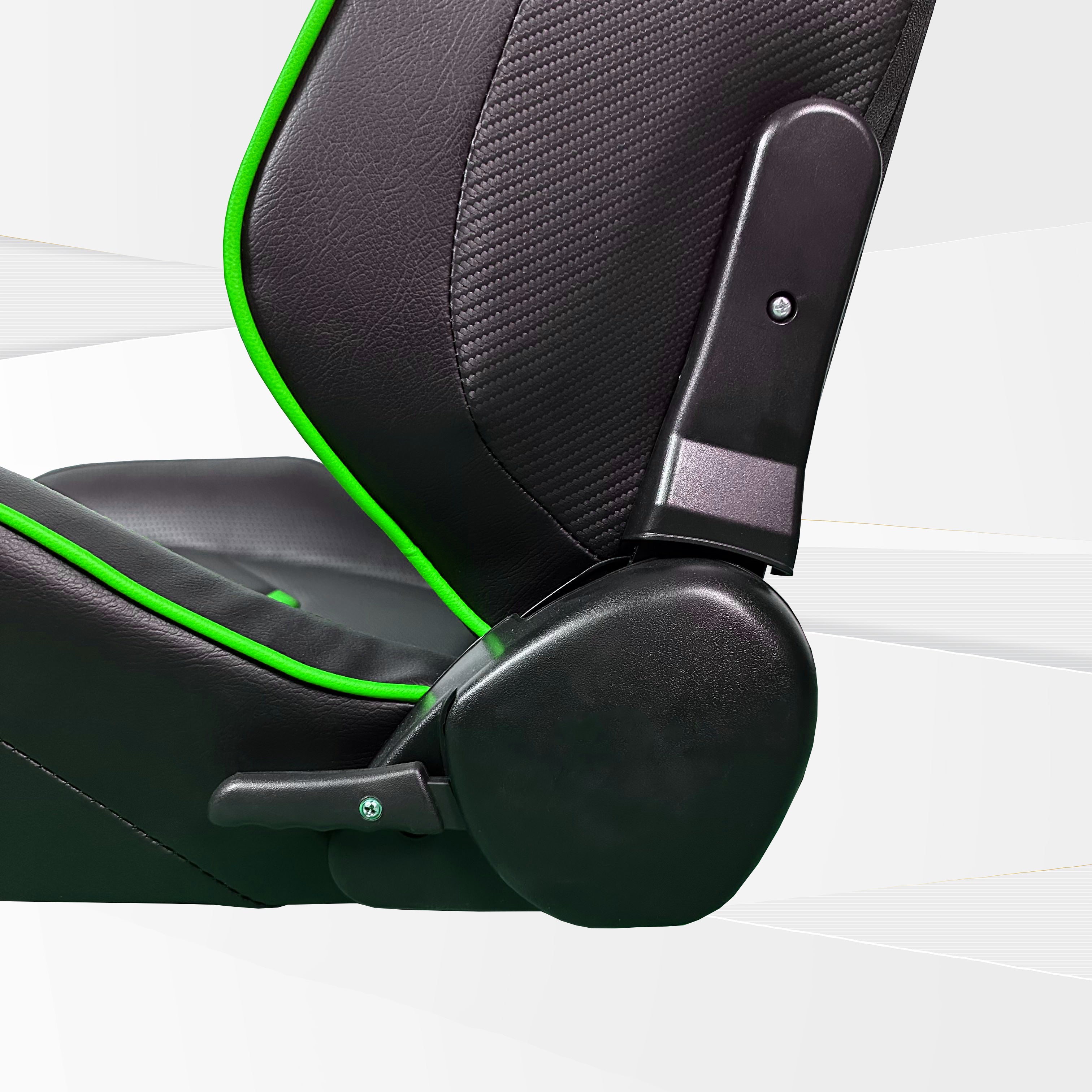 Racing simulator seat
