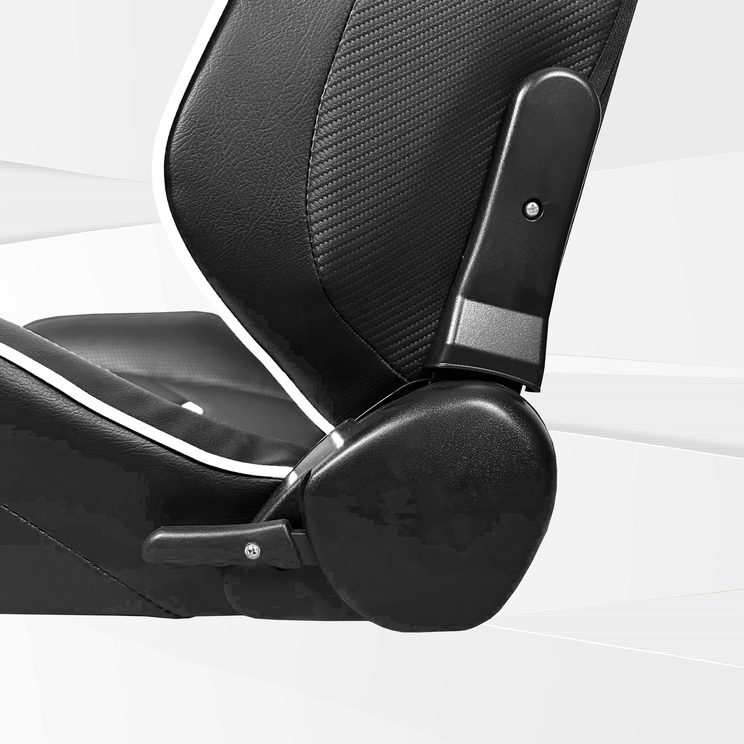 Racing simulator seat
