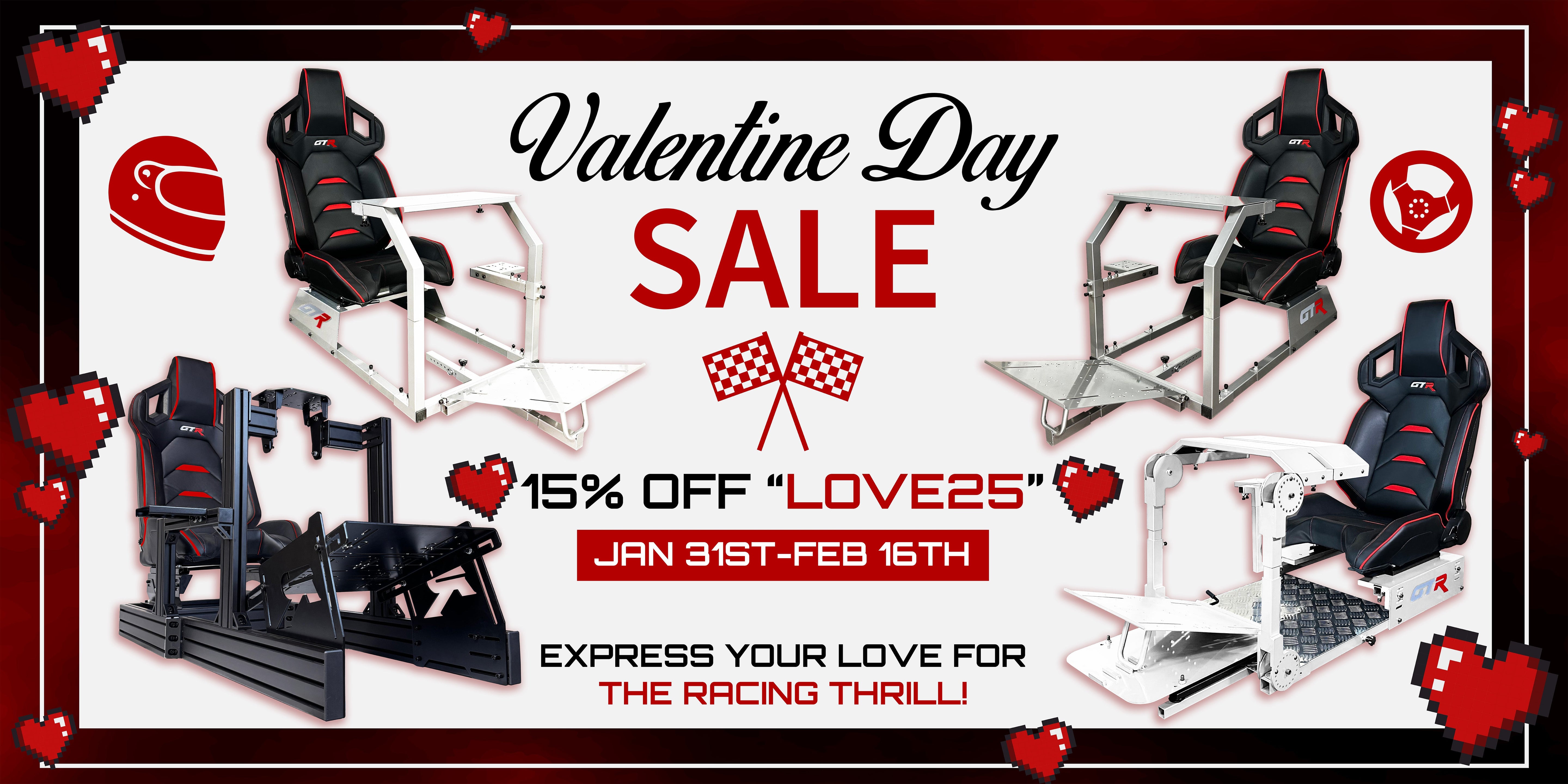 Valentine’s Day Sale – 15% OFF!