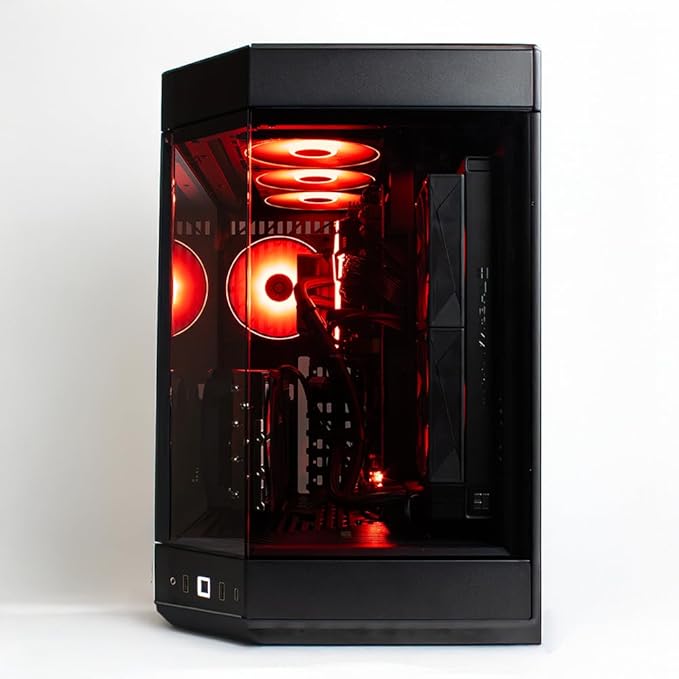 Firestorm Blaze Custom Built Gaming PC Desktop, Ryzen 7 9700X 3.8GHz, RTX 5070 12GB GDDR7, 32GB DDR5 RAM, 2TB NVMe M.2 SSD, 850W PSU, 240mm AIO, WiFi, Win 11 Pro