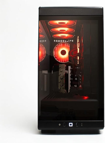 Firestorm Spark Custom Built Gaming PC Desktop, Ryzen 5 9600X 3.9GHz, RTX 5070 12GB GDDR7, 16GB DDR5 RAM, 1TB NVMe M.2 SSD, 850W PSU, 240mm AIO, WiFi, Win 11 Pro
