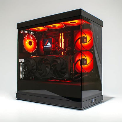 Firestorm Spark Custom Built Gaming PC Desktop, Ryzen 5 9600X 3.9GHz, RTX 5070 12GB GDDR7, 16GB DDR5 RAM, 1TB NVMe M.2 SSD, 850W PSU, 240mm AIO, WiFi, Win 11 Pro