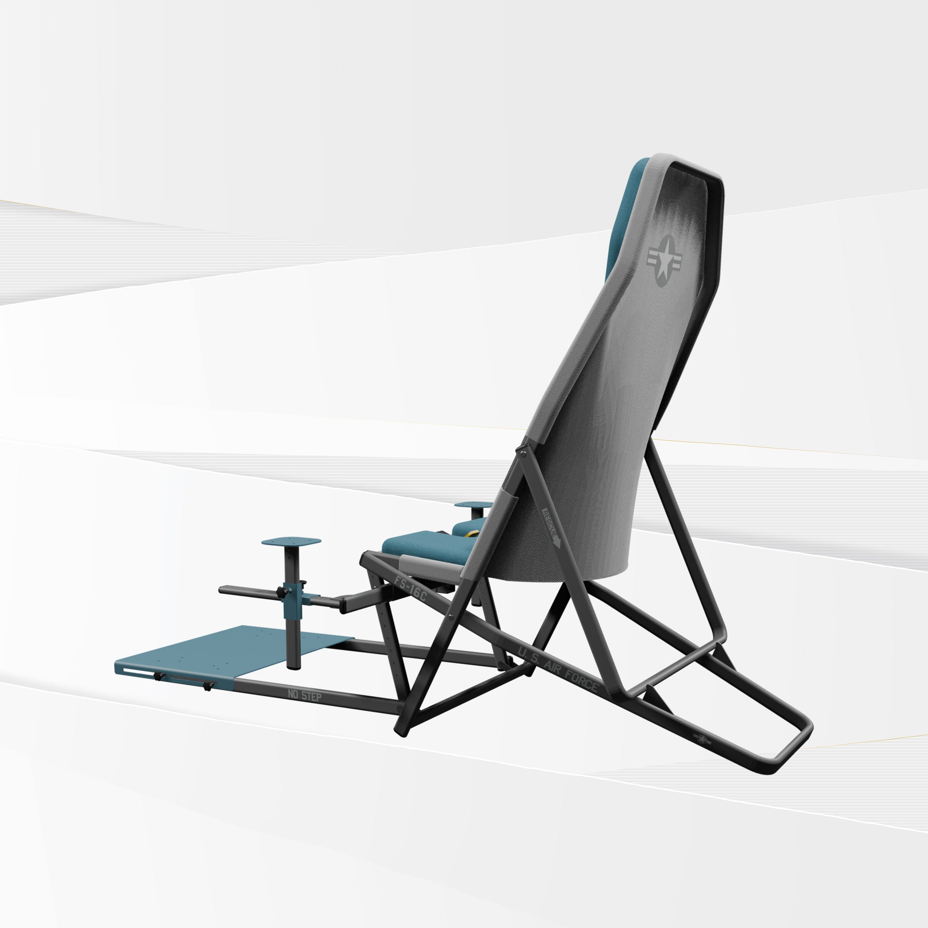 FS-16C Foldable Flight Simulator Cockpit U.S. Air Force™ Licensed [PRE-ORDER]