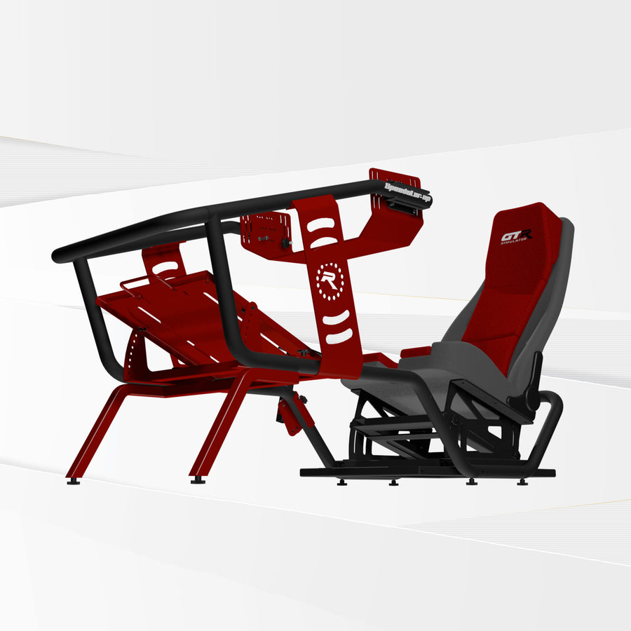 Ultimate Full Racing Sim Setup Immersive Racing Simulator Kits – GTR ...