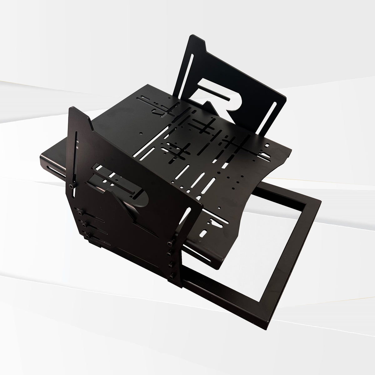 sim rig pedal mount GTA Pro Adjustable Height Adjustable Pedal Plate Inverse Mount Mit/Ohne Etui:Rosenkranz + Dose 