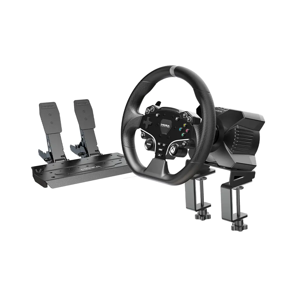 MOZA R3 Racing Wheel and Pedals (SHIP IN MARCH 2024)