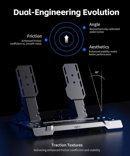 PXN Hall Effect Brake & Throttle Pedals