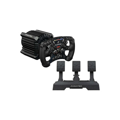 f1 steering wheel and pedals Fanatec