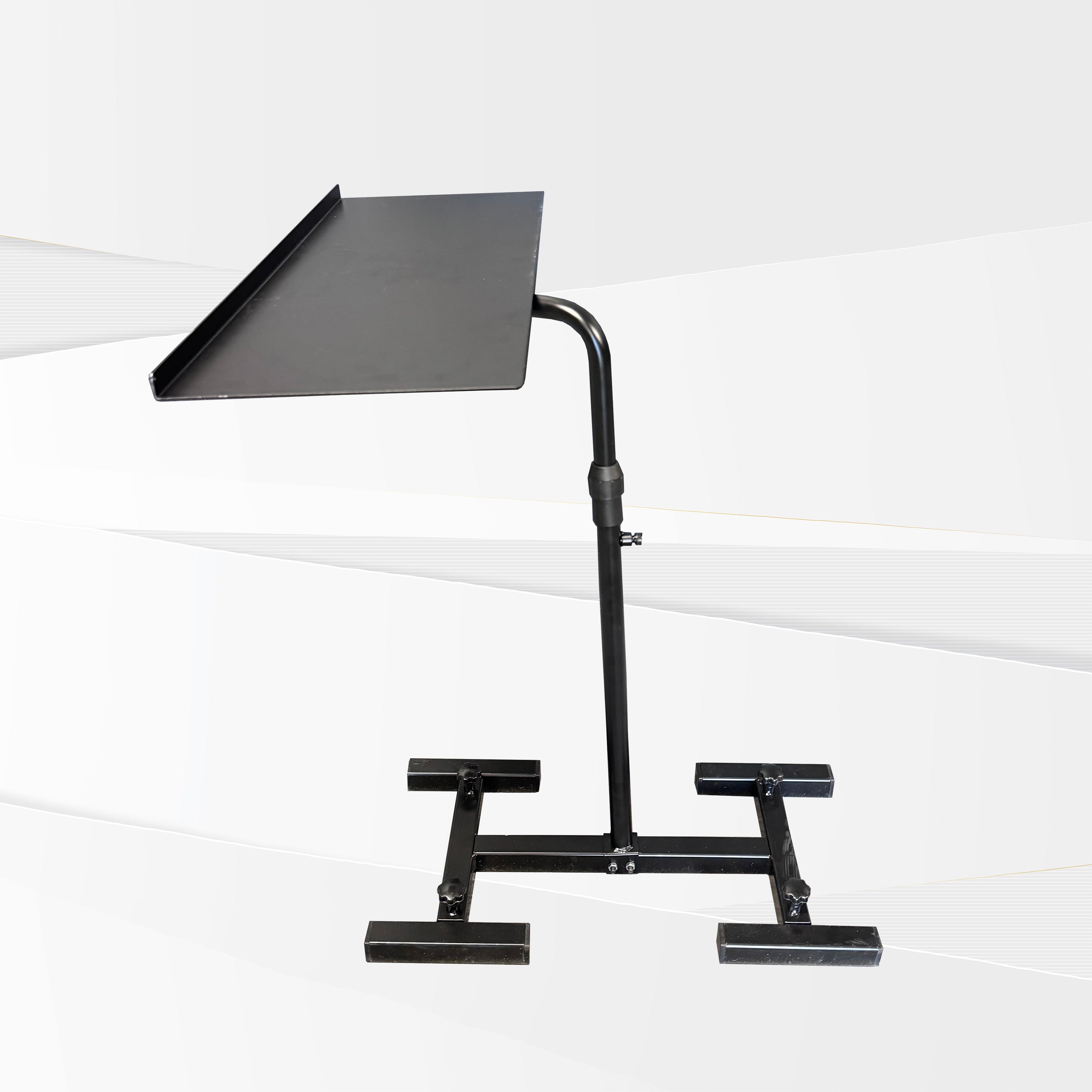 Free Standing Black Keyboard & Mouse Stand