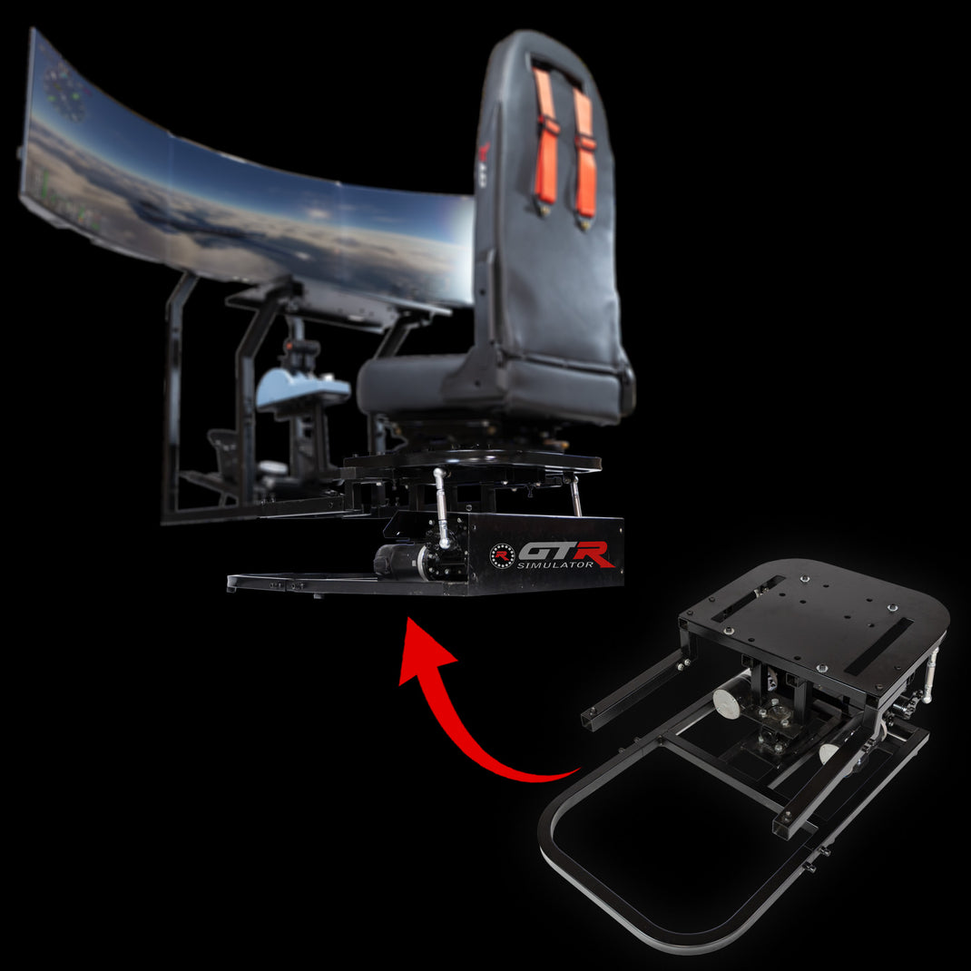 Flight Motion Simulation Ride Upgradable Motion Feature