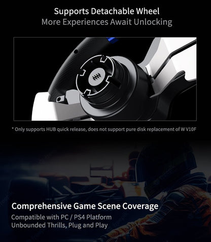 PXN V99 Gaming Wheel Bundle