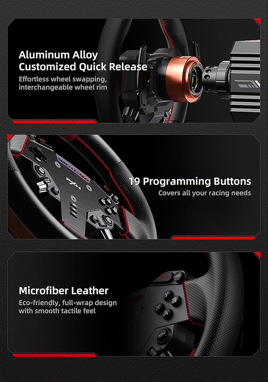 PXN W AS Gaming Wheel