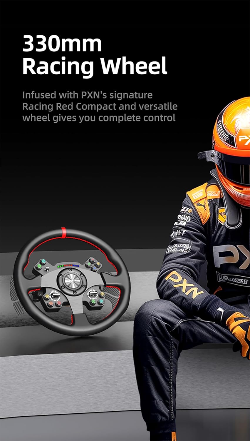 PXN W CS R2 Gaming Wheel