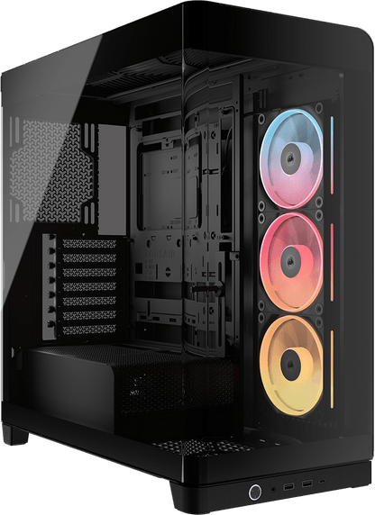 CORSAIR FRAME 4500X LX-R RGB iCUE LINK Panoramic Glass Mid-Tower Gaming PC Case - image 1