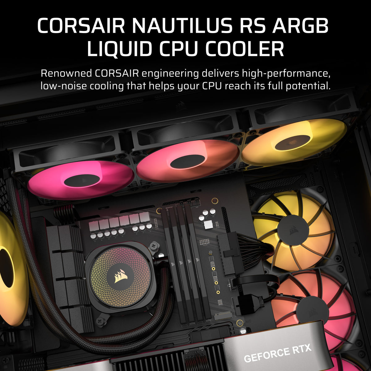 CORSAIR NAUTILUS 360 RS ARGB Liquid CPU Cooler - image 2