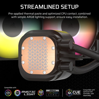 CORSAIR NAUTILUS 360 RS ARGB Liquid CPU Cooler - image 3