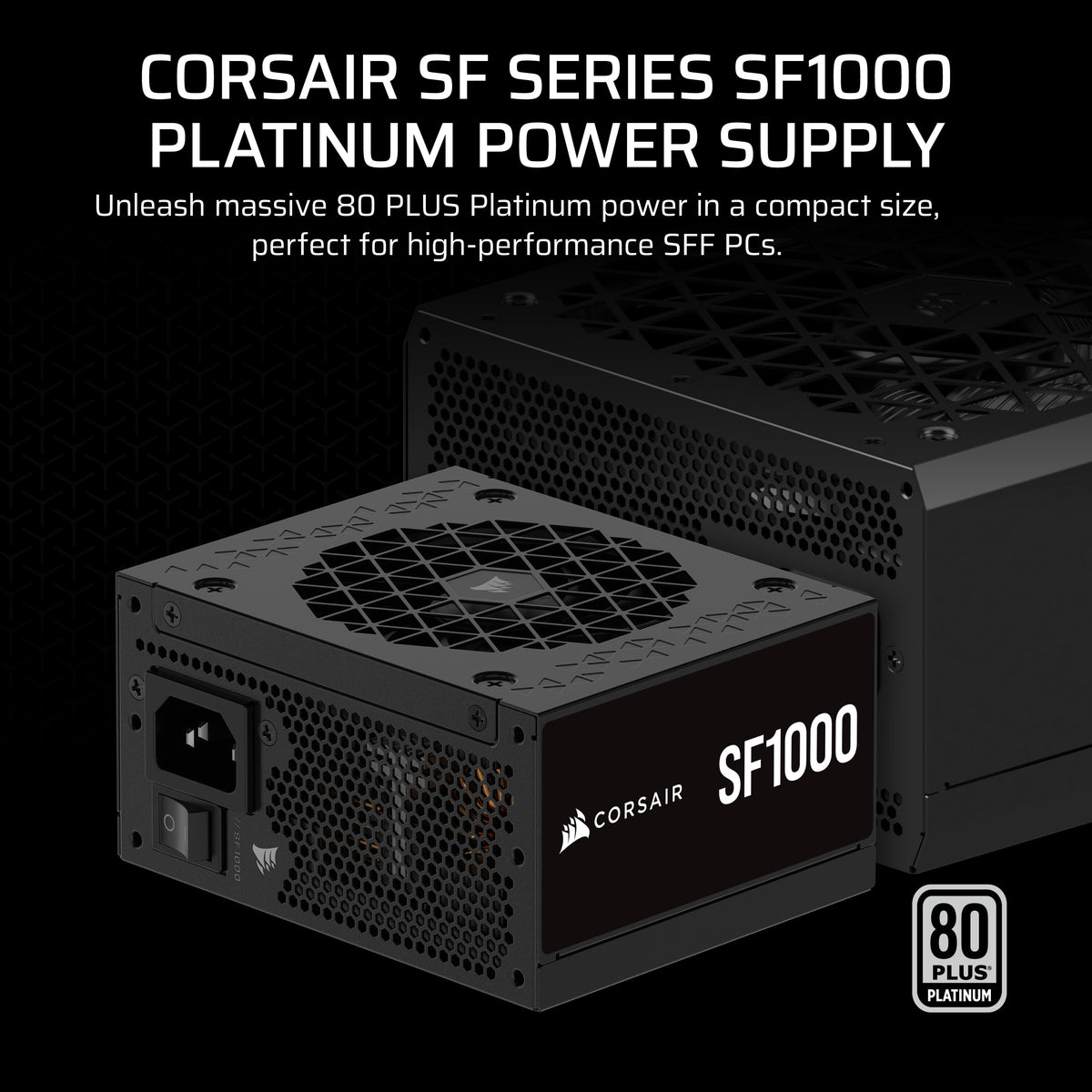 CORSAIR SF1000 Fully Modular 80 PLUS Platinum SFX Gaming Power Supply - image 2