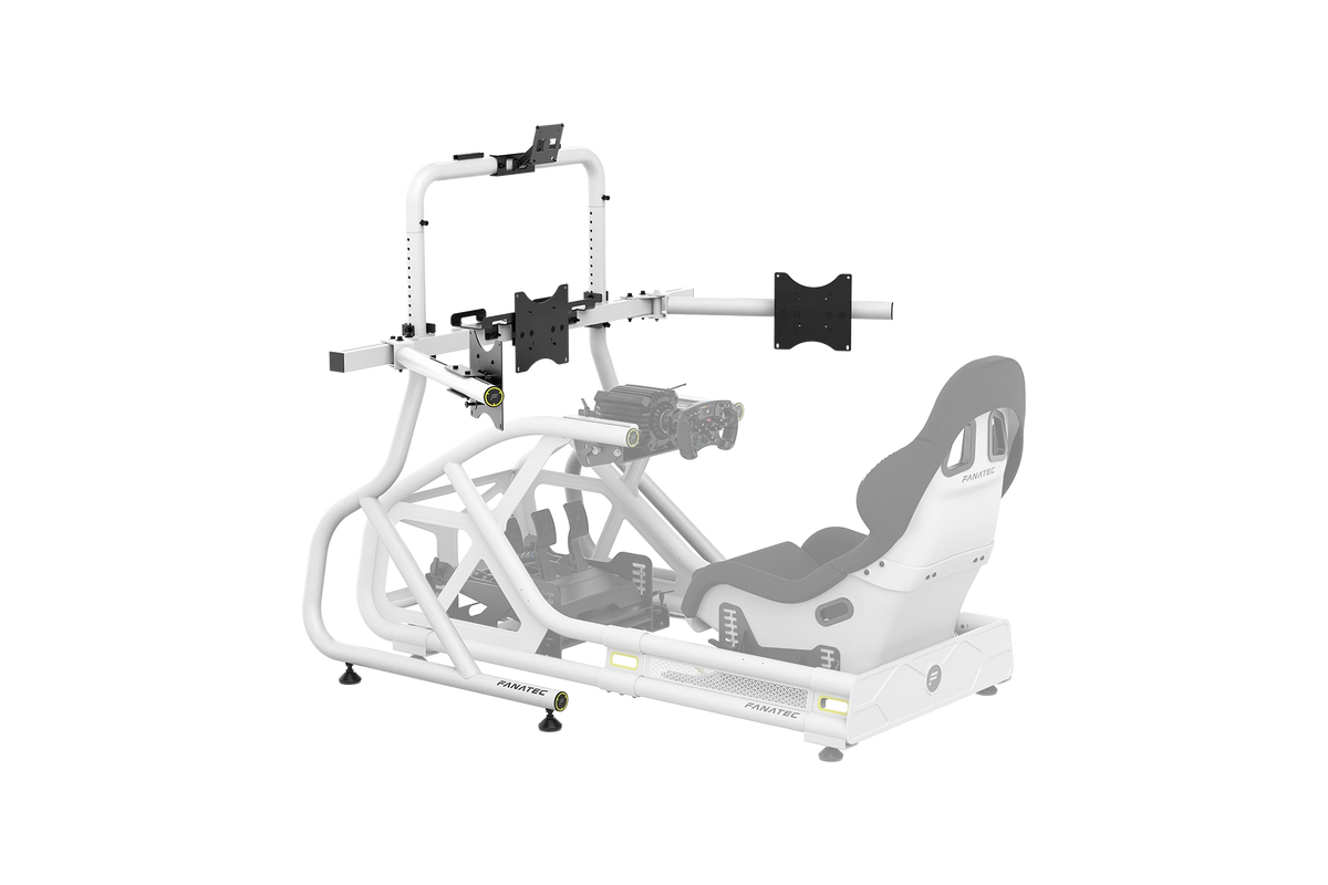 Fanatec GT Cockpit Triple Monitor Expansion Kit White