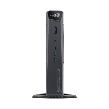 01 – ROG NUC 2025, front with stand