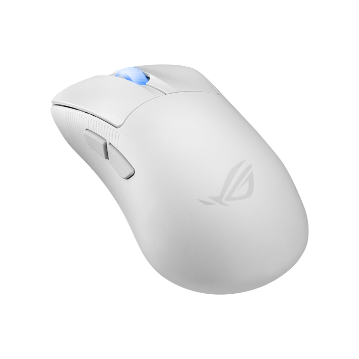 ASUS ROG Keris II Ace Moonlight White Wireless Gaming Mouse – 54g, 42 ...
