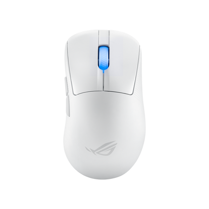 ROG Keris II Ace Moonlight White –top view