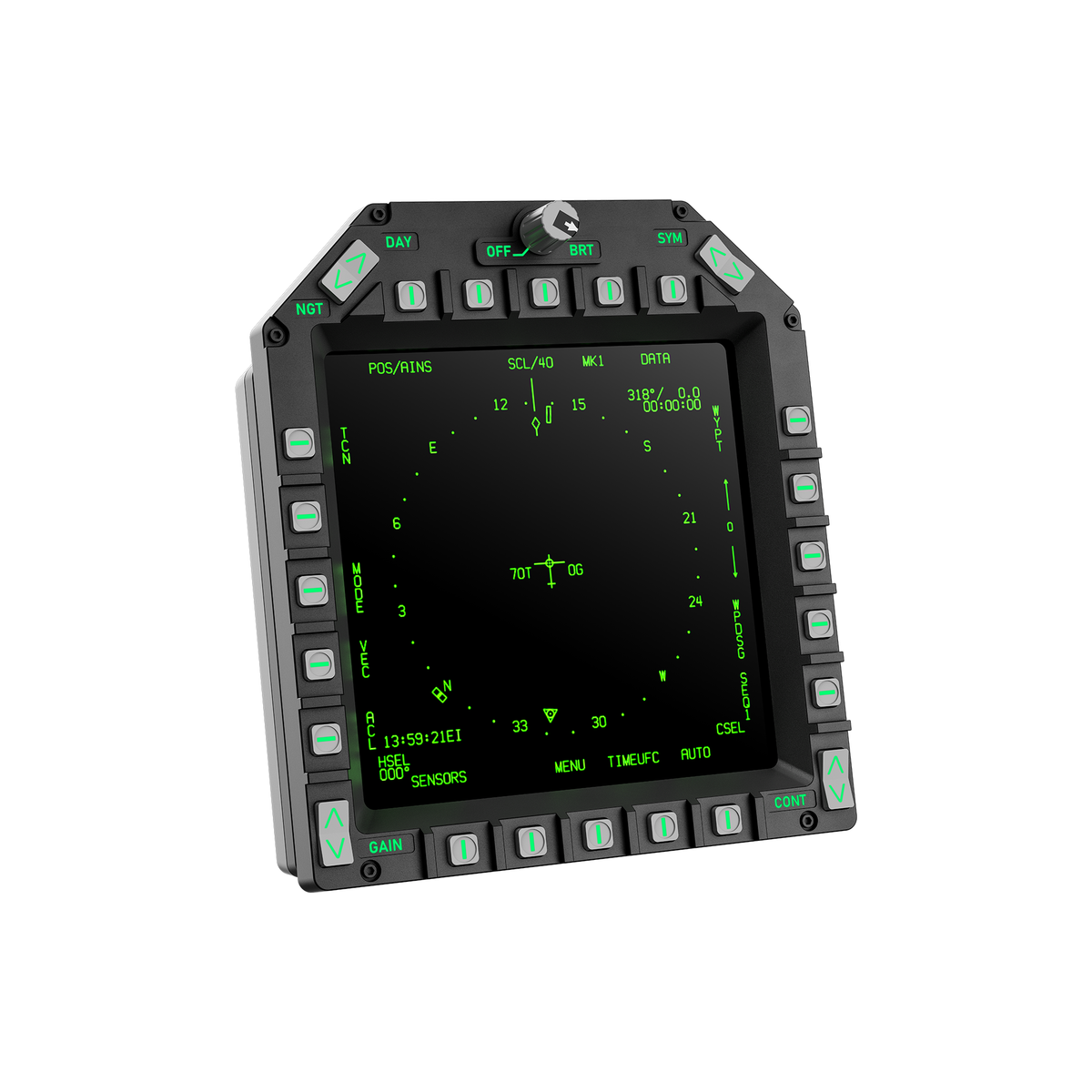 MOZA AMPCD Display Panel