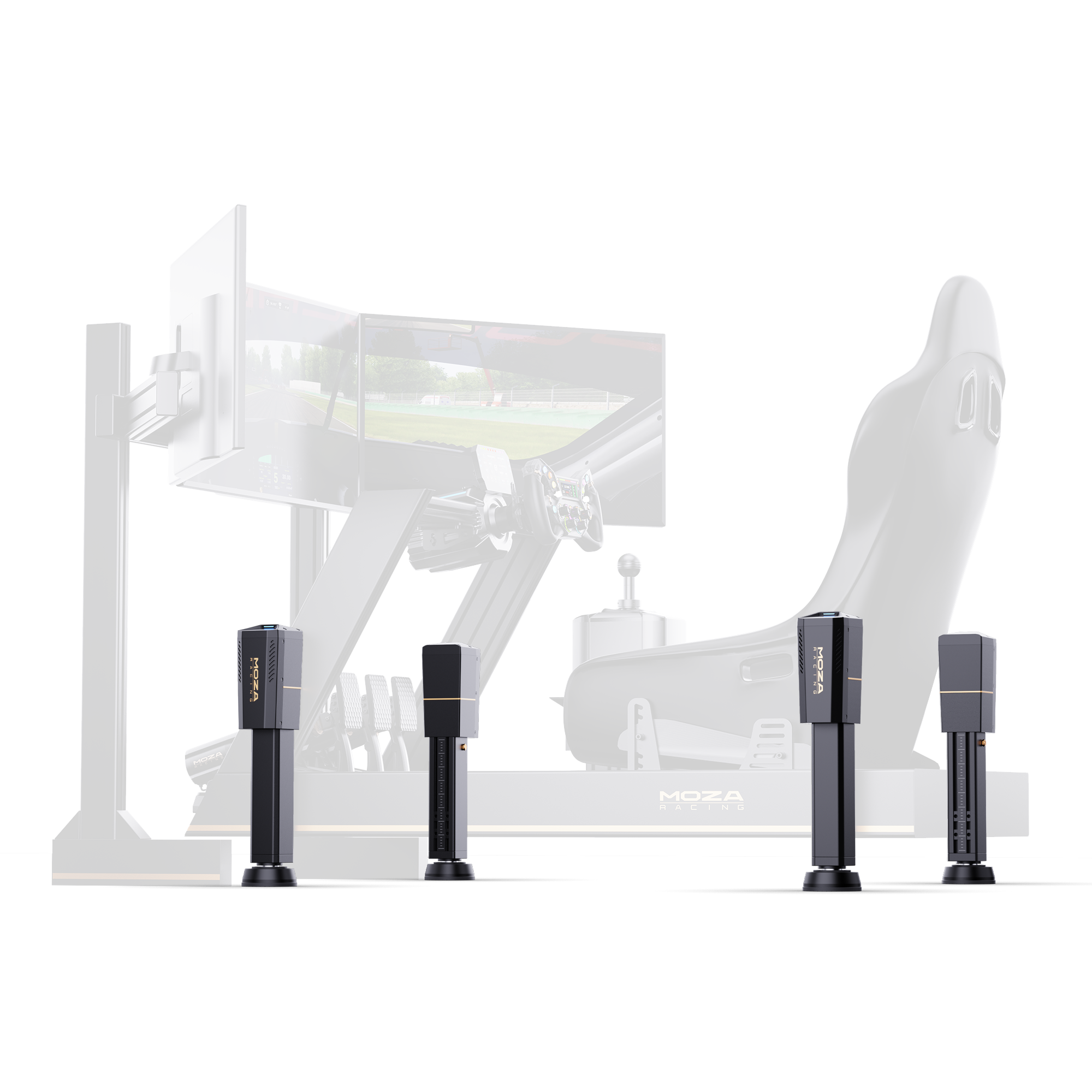 MOZA HMA150 Haptic Motion System four actuator set
