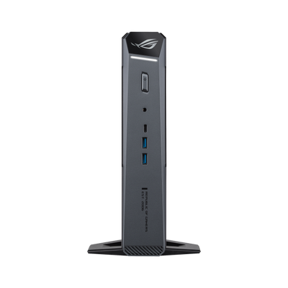 ASUS ROG GR70 MiniPC product photo — ASUS ROG GR70, pure front, light on