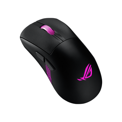 ASUS ROG Keris II Origin Gaming Mouse product photo — ROG Keris II Origin –angled view from the left