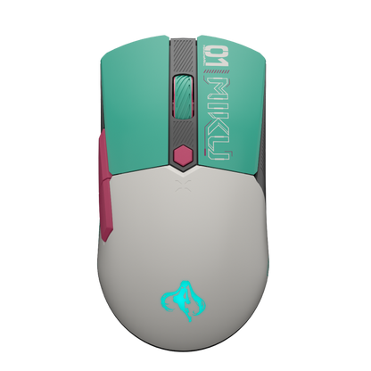ASUS TUF GAMING Mini Wireless Mouse Hatsune Miku Edition product photo — ASUS TUF GAMING Mini Wireless Mouse Hatsune Miku Edition