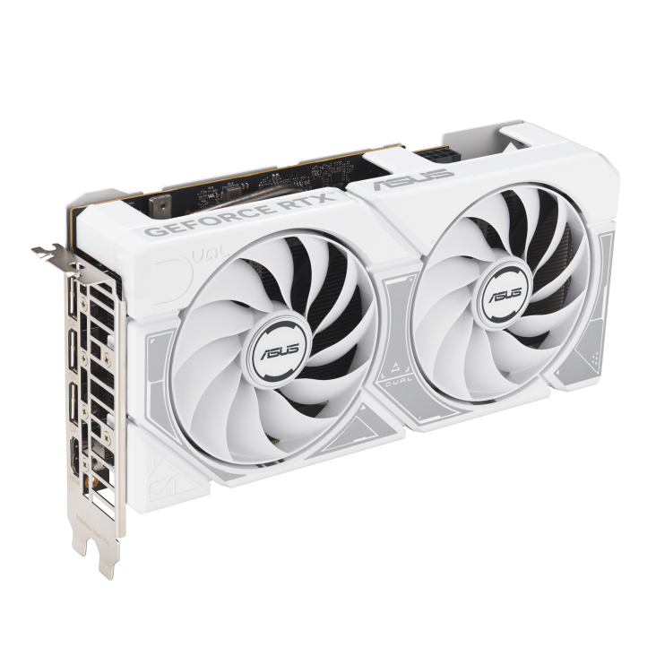 ASUS Dual GeForce RTX™ 5060 White OC Edition 8GB GDDR7 product image