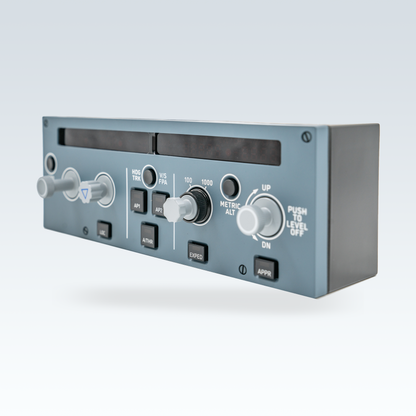 GTR Simulator CS 320N FCU-C A320 Flight Control Unit for Flight Simulators alternate front angle