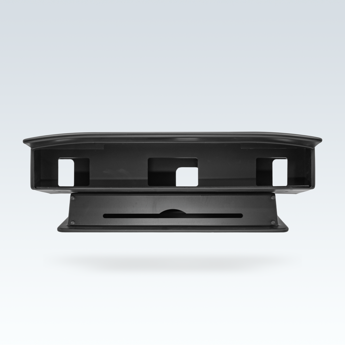 GTR Simulator CS 320N FCU Desktop Stand with Interchangeable Mounting Plates front view