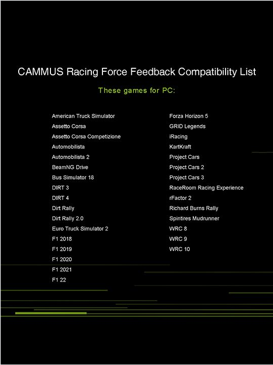 CAMMUS 15Nm DDWB & GT1 Steering Wheel Bundle